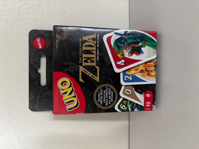 Mattel UNO Zelda Card Game UPC #887961583267