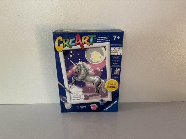 Ravensburger CreArt Paint By Number Unicorn Set UPC #4005556259144
