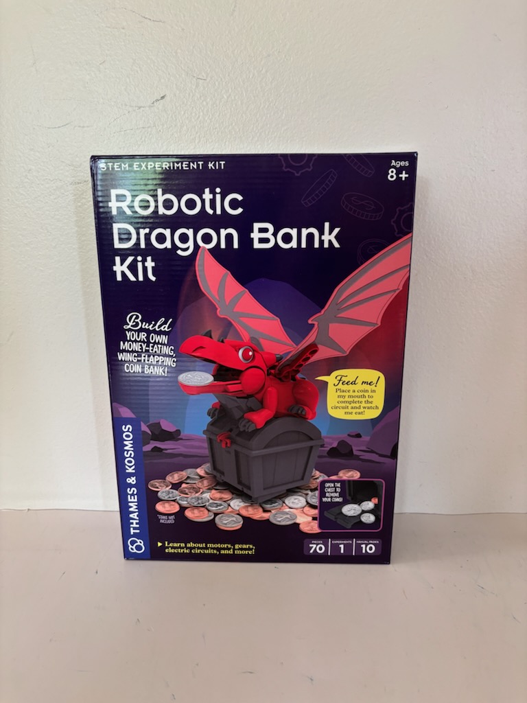 Thames & Kosmos Robotic Dragon Bank Kit UPC #814743019737