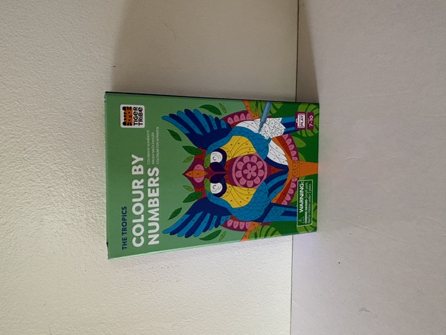 Tiger Tribe Colour by Numbers - The Tropics UPC #9341736100222