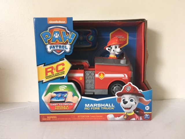 Spin Master Paw Patrol Marshall Remote Control Fire Truck UPC #778988278710