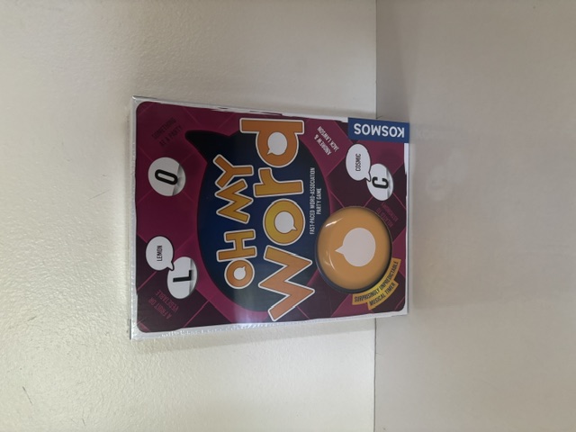Kosmos Oh My Word Game UPC #810172681057
