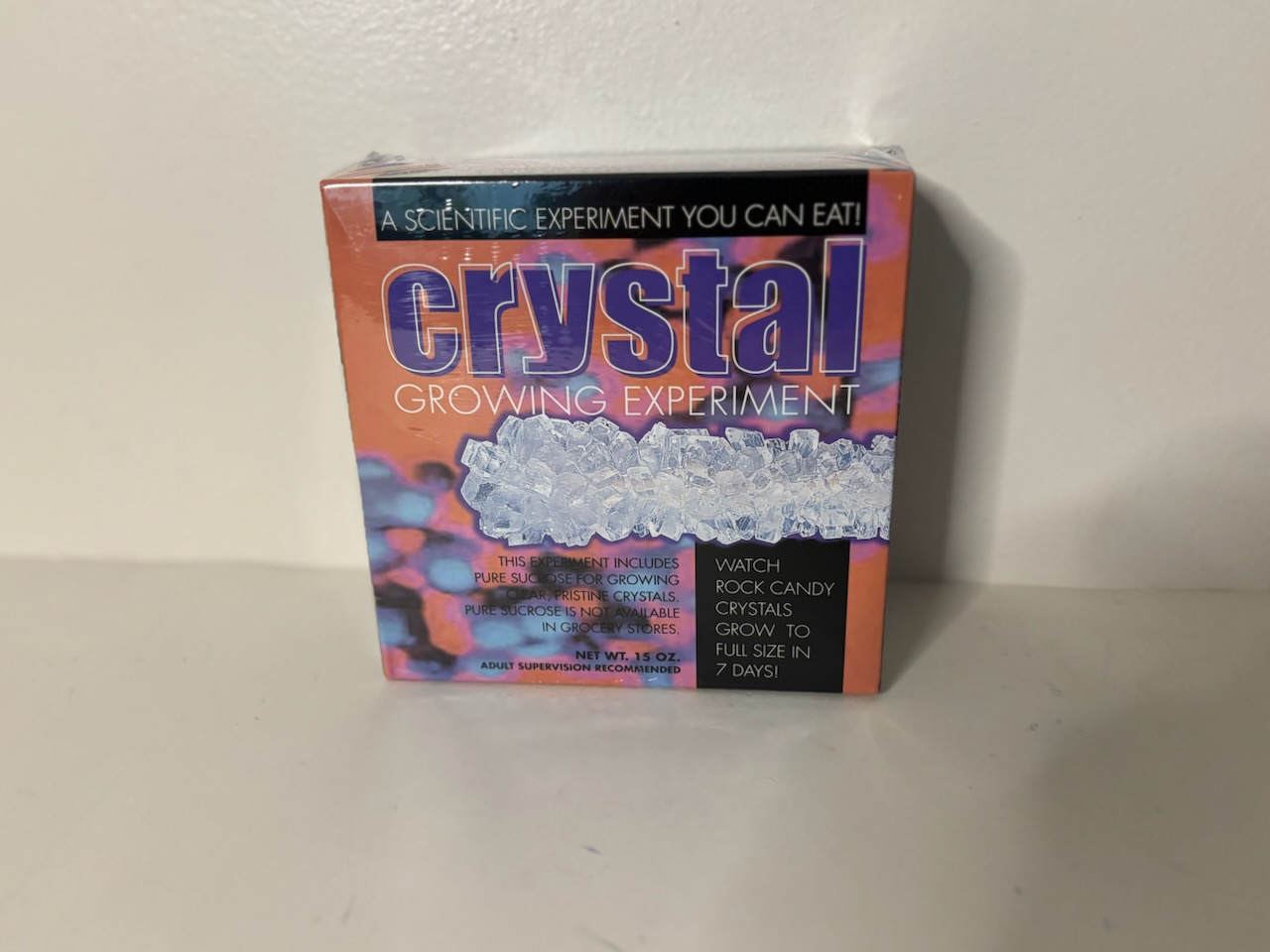 Squire Boone Crystal Rock Candy Growing Experiment UPC #009138018109