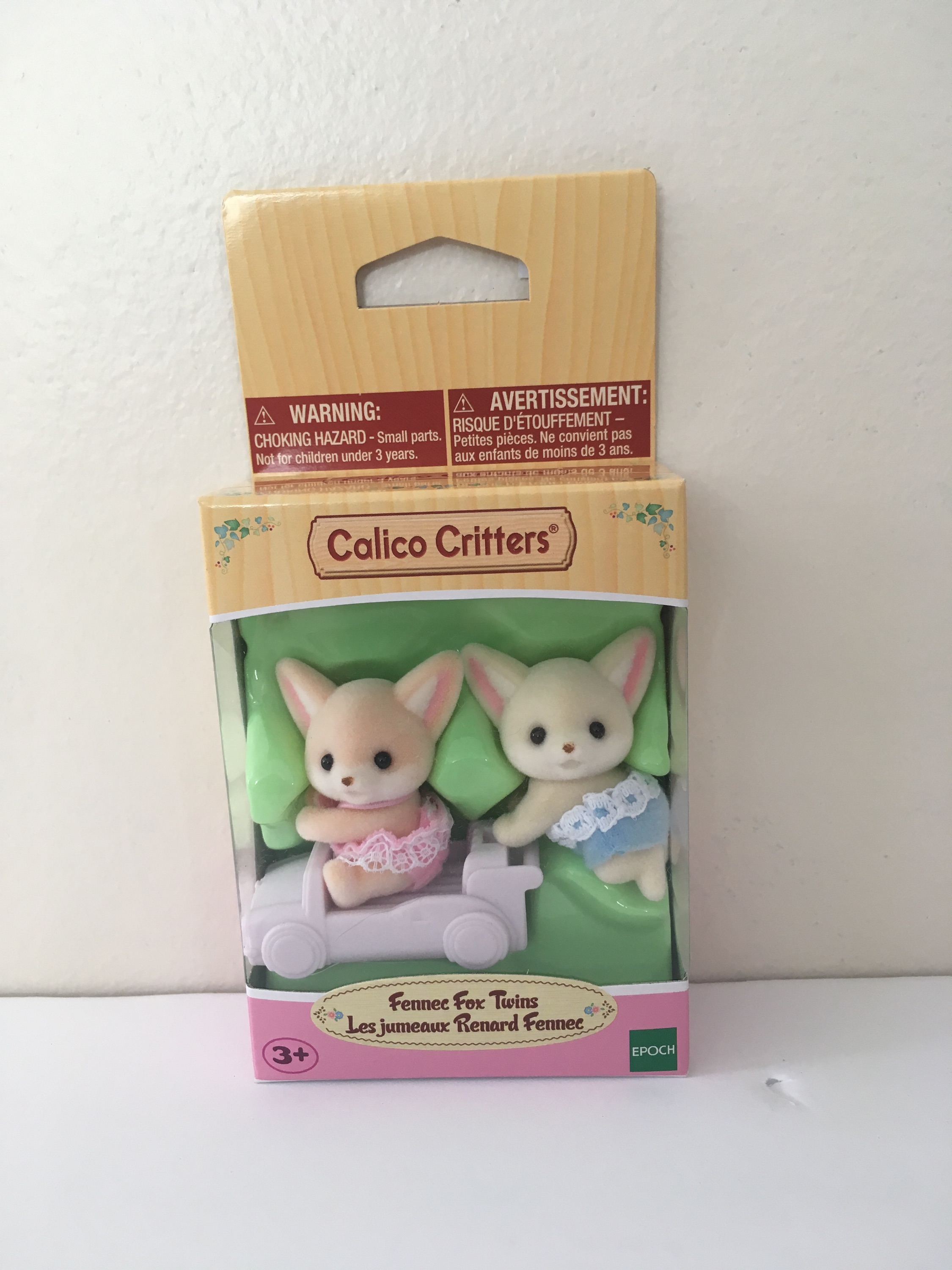 Epoch Calico Critters Fennec Fox Twins UPC #020373220706
