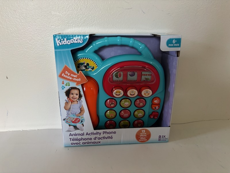 Kidoozie Animal Activity Phone UPC #020373027619