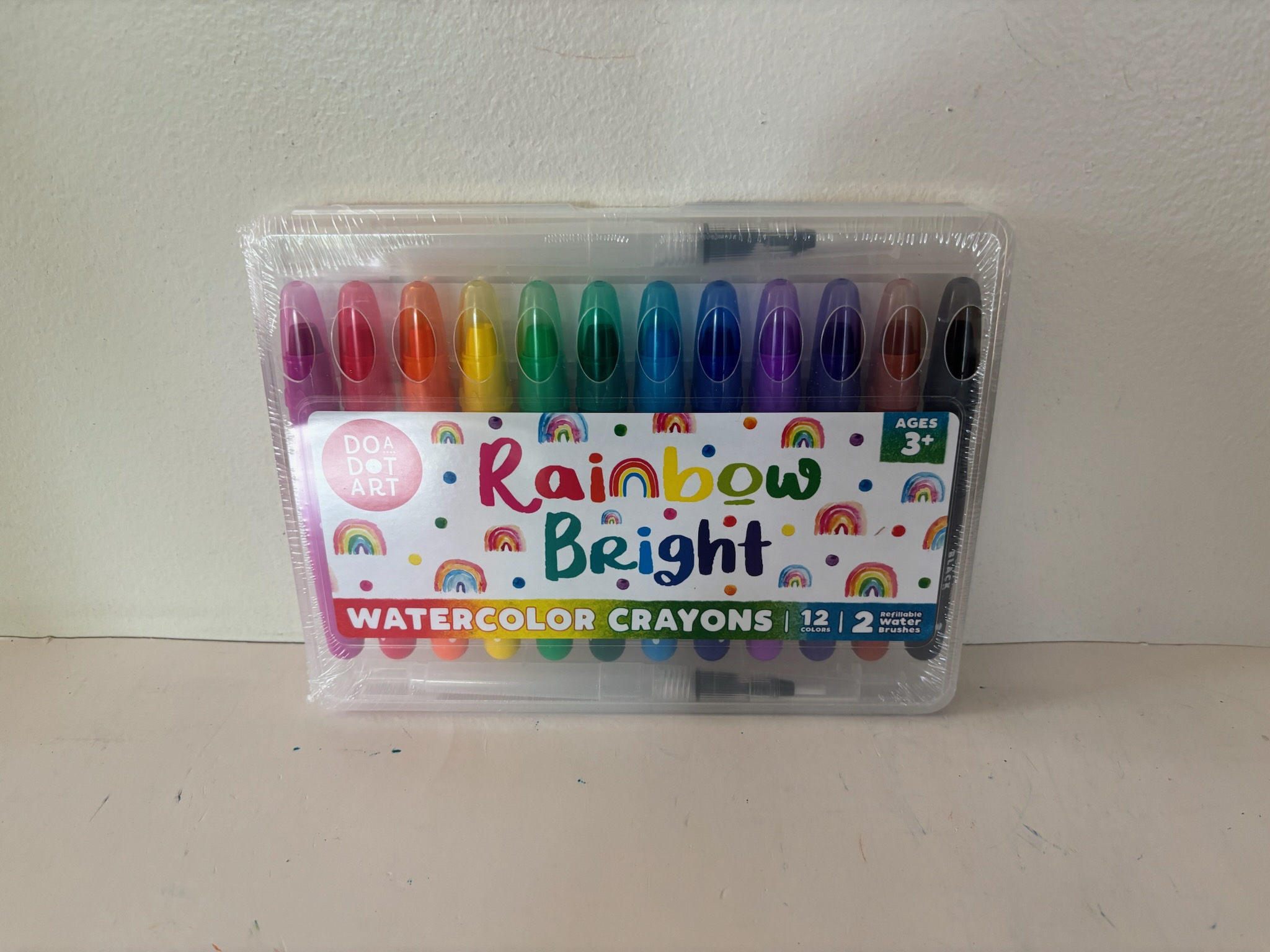 Do A Dot Art Rainbow Bright Watercolor Crayons UPC #757098204017