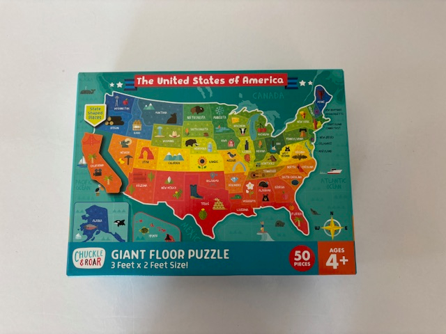Buffalo Games United States Giant Floor Puzzle UPC #079346621019