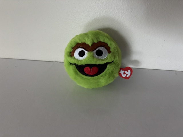 TY Beanie Bouncers Oscar The Grouch UPC #008421831333