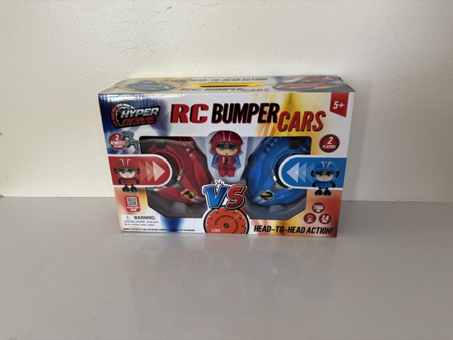 Thin Air Remote Control Bumper Cars UPC #850062841512