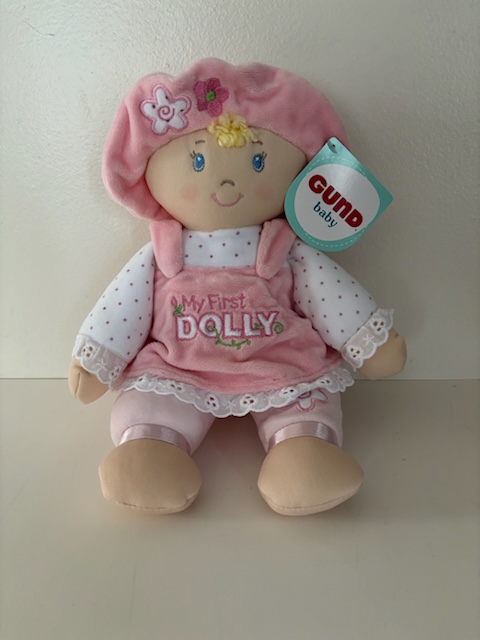 Gund Baby My First Dolly Plush Doll UPC #028399590339