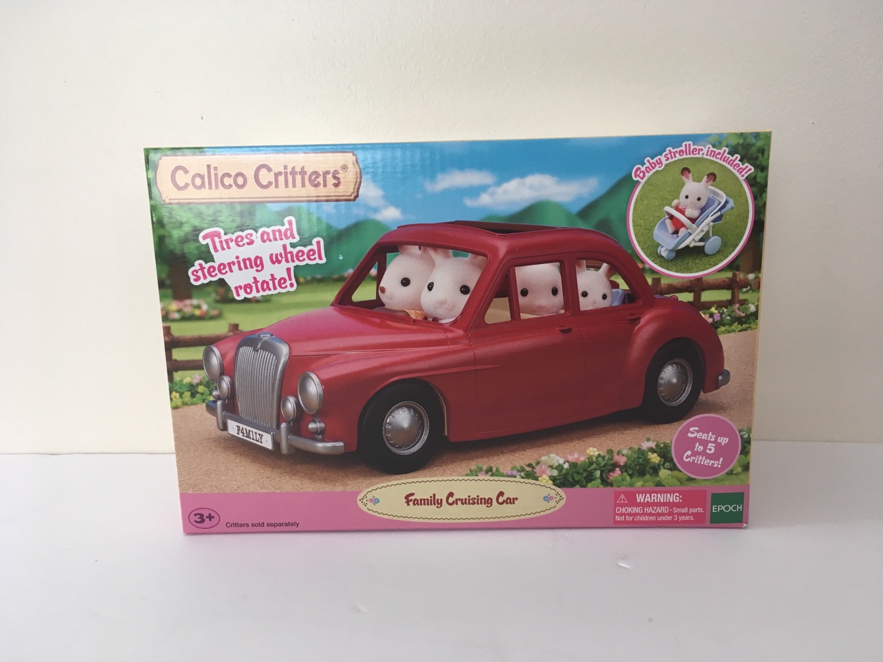 Epoch Calico Critters Family Cruising Car UPC #020373218819