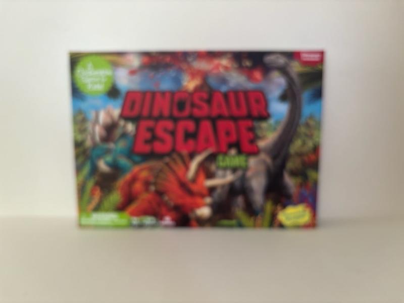 Peaceable Kingdom Dinosaur Escape Game UPC #643356055326