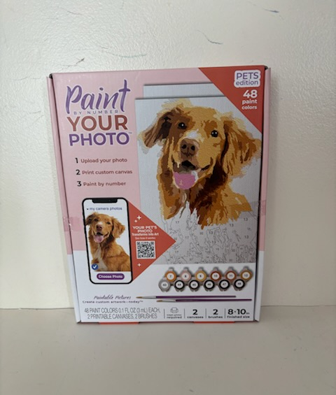 Paintable Pictures Paint by Number Your Photo Pets Edition UPC #197644373598
