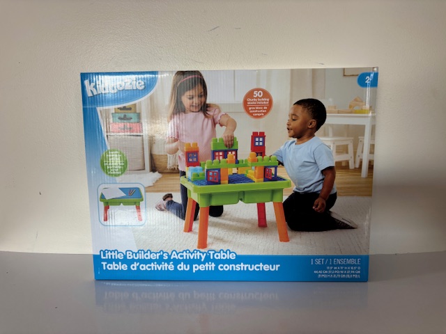 Kidoozie Little Builder Activity Table UPC #020373027893