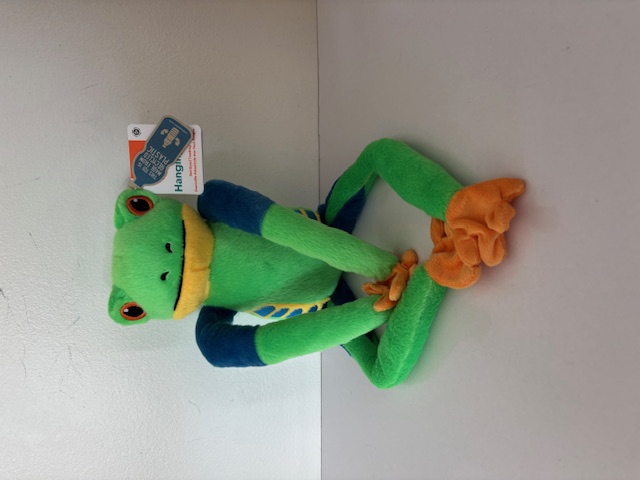 Wild Republic Hanging Red Eyed Treefrog Plush UPC #092389304893