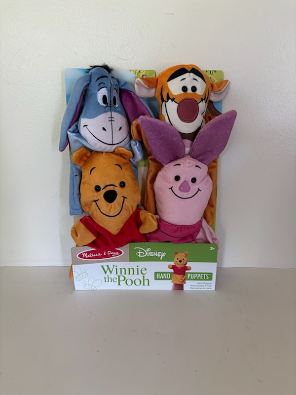 Melissa & Doug Disney Winnie the Pooh Hand Puppets UPC #000772075527