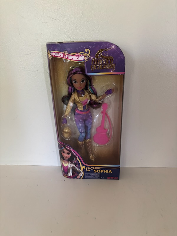 SpinMaster Netflix Unicorn Academy Sophia Doll UPC #681147061828