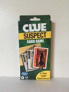 Clue Suspect Card Game UPC #714043012103