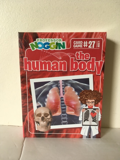 Professor Noggin's The Human Body Card Game UPC #625012114271