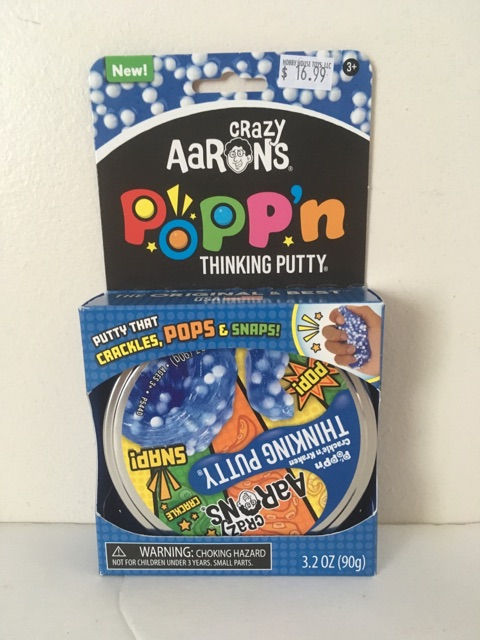 Crazy Aarons Popp'n Thinking Putty UPC #810066953680
