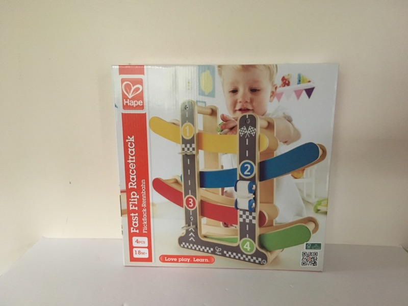 Hape Fast Flip RaceTrack UPC #6943478014329