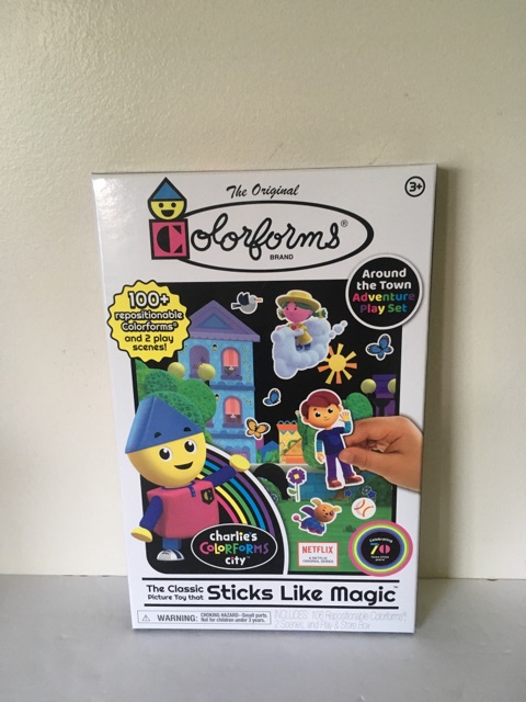 Playmonster Charlie's Colorforms City Kit