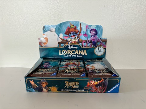 Ravensburger Lorcana Azurite Sea Booster Pack UPC #4050368984227