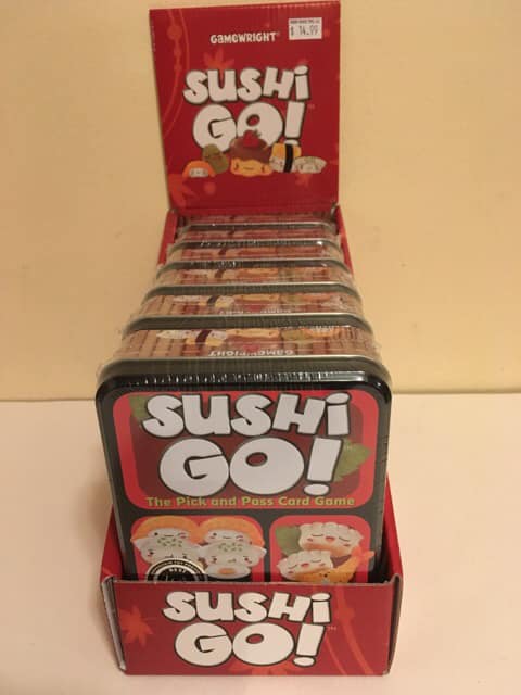 GameWright Sushi Go Tin! The Pick and Pass Card Game UPC #0759751002497