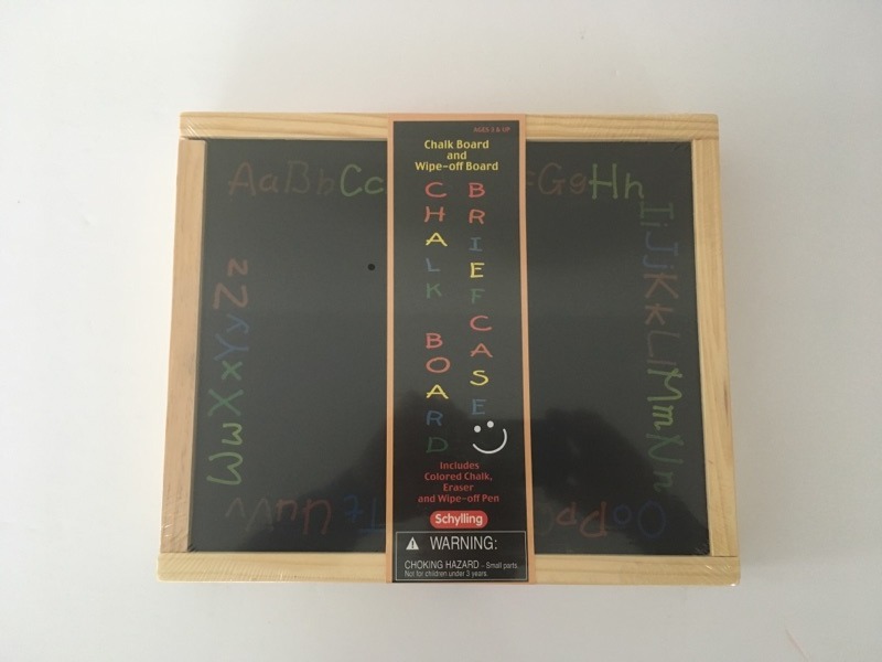 Schylling Chalk Board and Wipe Off Board