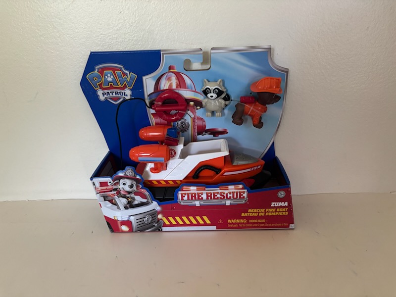 SpinMaster Paw Patrol Fire Rescue Zuma UPC #681147061972