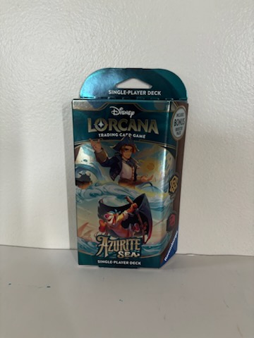 Ravensburger Disney Lorcana Game Azurite Sea Single Player Deck #4050368984142