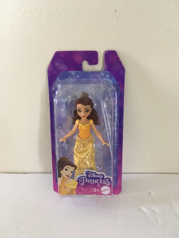 Mattel Disney Princess Mini Belle Doll HLW78 UPC #194735120949