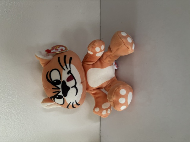 TY Beanie Babies Smurfs Azrael Plush UPC #008421442140