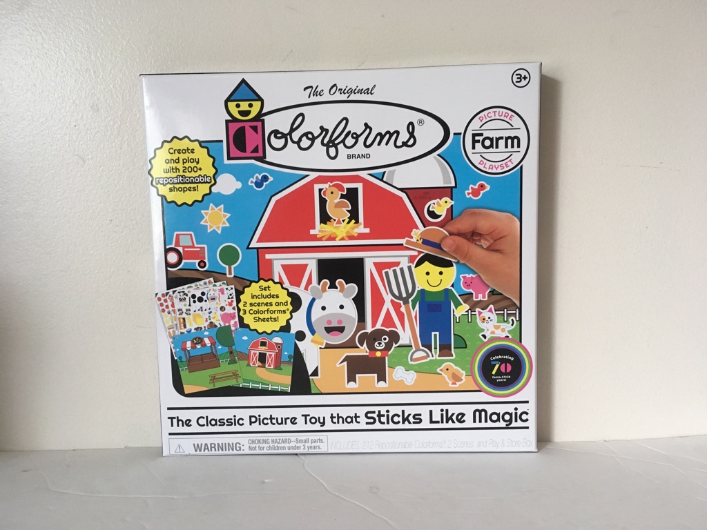 The Original Colorforms - Picture Farm Playset UPC #093514018760
