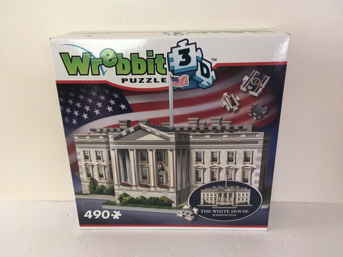 Wrebbit The White House 3D Puzzle UPC #665541010071