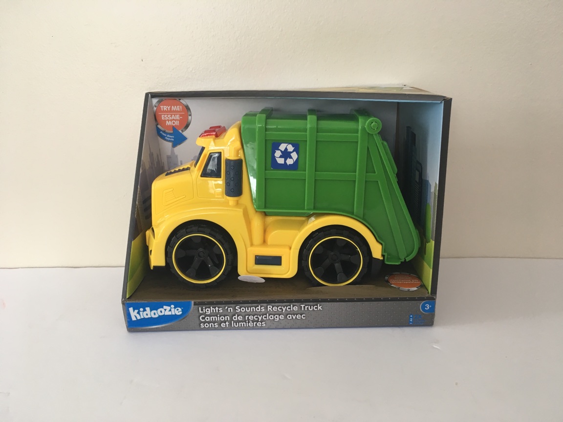 Kidoozie Lights n Sounds Recycle Truck UPC #020373026339