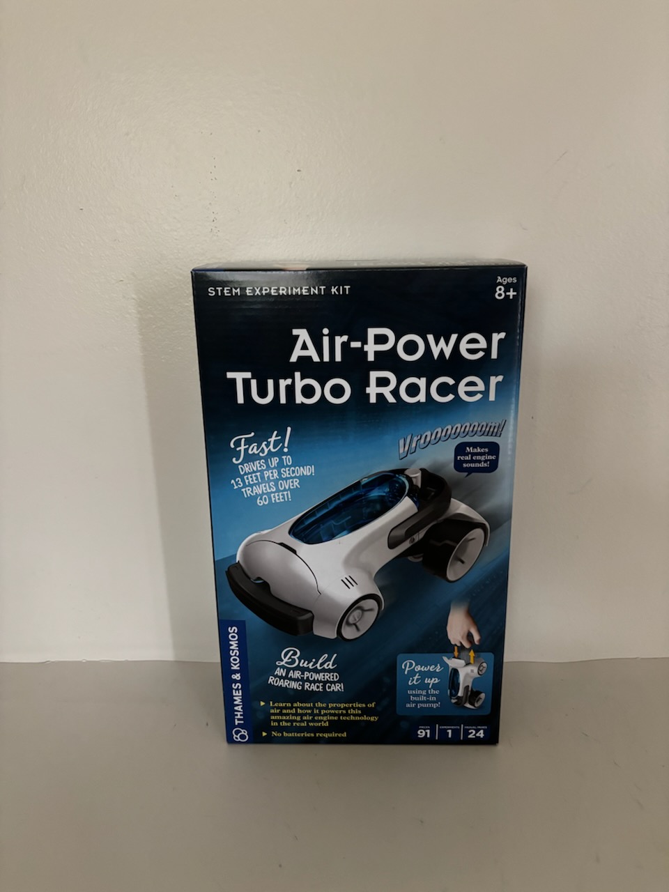 Thames & Kosmos Air-Powered Turbo Racer Kit UPC #814743019430
