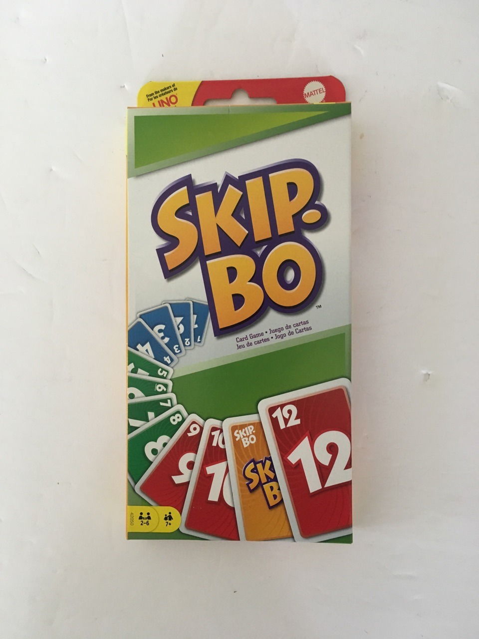 Skip Bo Card Game UPC #078206020504