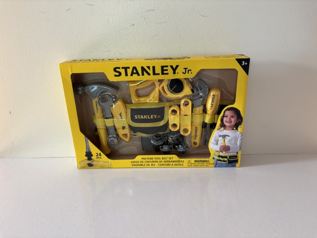 Stanley Jr. Pretend Tool Belt Set UPC #810093982349