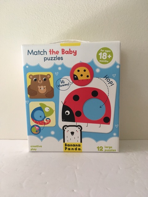Banana Panda Match the Baby Puzzles UPC #5902768336832