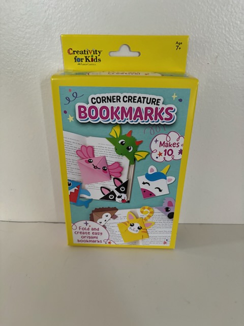 Creativity For Kids Corner creature Bookmarks UPC #092633307540