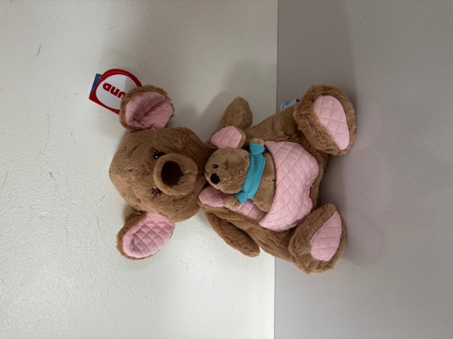 Gund Oh So Snuggly Kanga & Roo Plush UPC #681147035621