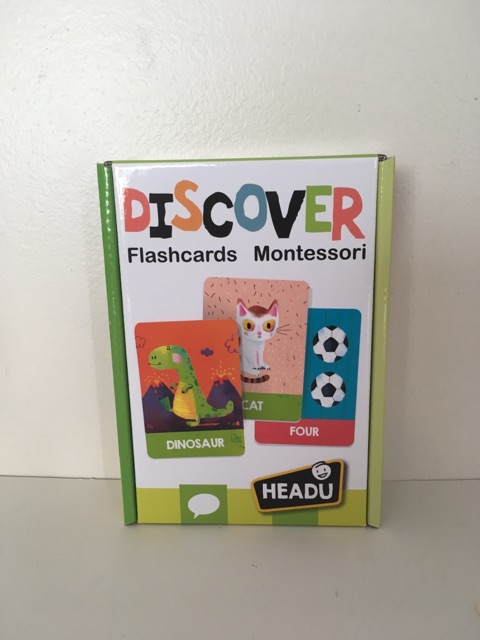 Headu Discover Flashcards Montessori UPC #8057592354327