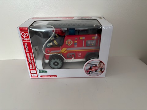 Hape Fire Rescue Team Vehicle UPC #6943478021594