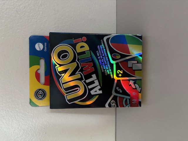 Mattel UNO All Wild Card Game UPC #194735070633
