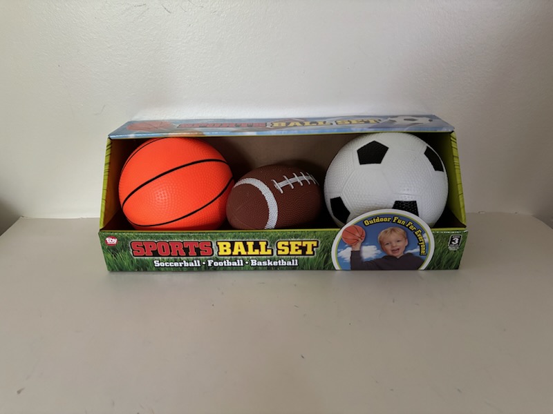 Toy Network Sports Ball Set UPC #097138931481