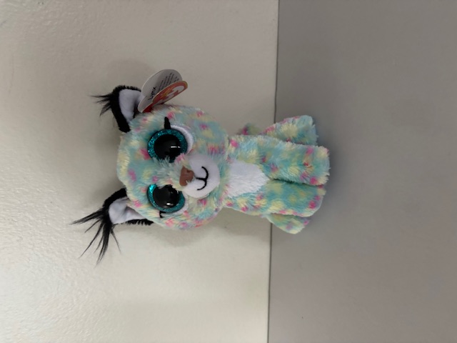TY Beanie Babies Lynx Cat Plush UPC #008421374069