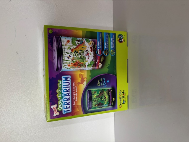 Creativity for Kids Grow N Glow Dino Terrarium UPC #092633325537