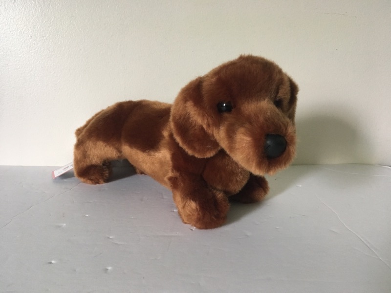 Douglas Gretel Red Dachshund Plush #1933 UPC #767548108659