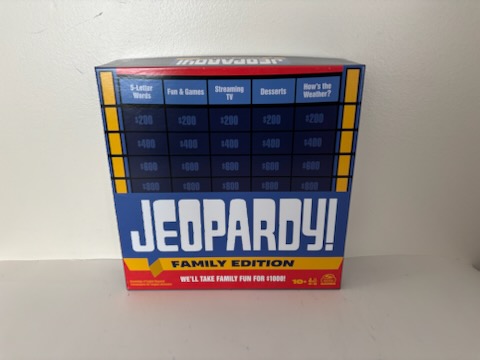 Spin Master Family Edition Jeopardy UPC #778988441251